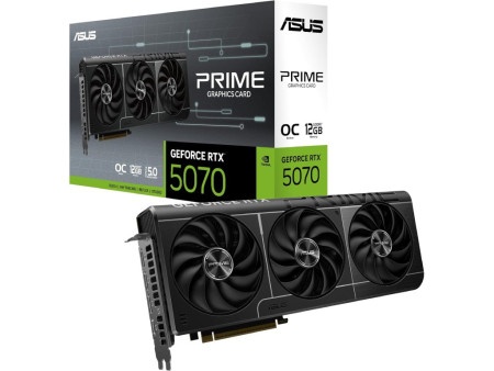 Asus prime-rtx5070-o12g nvd/12gb/gddr7/192bit/crna Graficka karta ( PRIME-RTX5070-O12G )