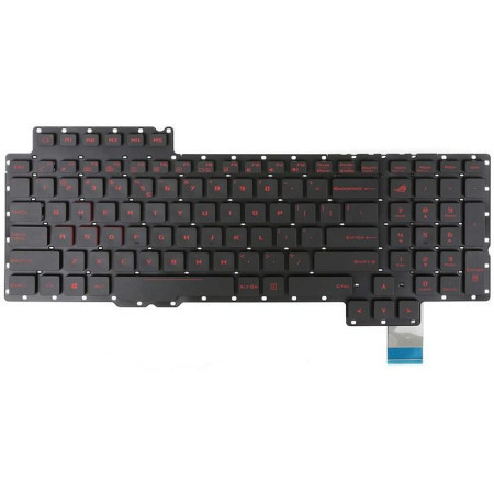Asus tastatura za laptop rog G752 G752VL G752VM mali enter sa pozadinskim ( 108098 )
