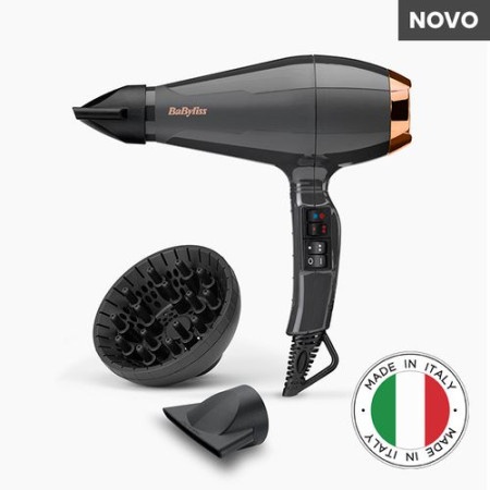 Babyliss 6719DE fen 2200W Ionic sa difuzorom sivi