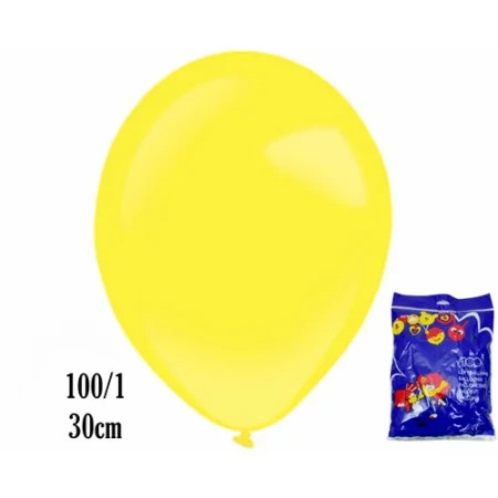 Baloni žuti 30cm 100/1 ( 361 )