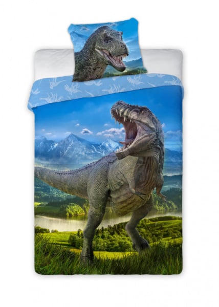 Baloo Posteljina za decu Dino T-Rex 160x200+70x80cm ( 9662 )