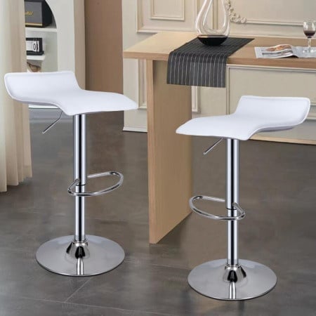 Barska stolica 5060 Bela 380x390x630(850) mm ( 776-017 )