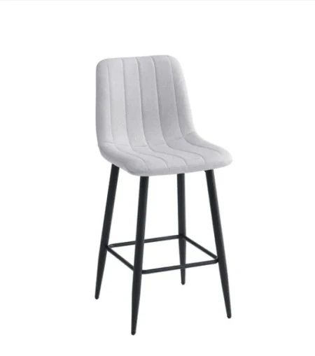 Barska stolica BC 1723 Svetlo Siva - Crne metalne noge ( 776-056 )