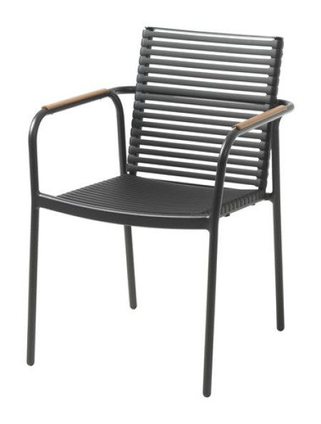Baštenska stolica Nabe crna ( 3700246 )