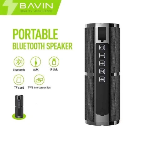 Bavin bluetooth zvučnik 8W crna ( 90501 )