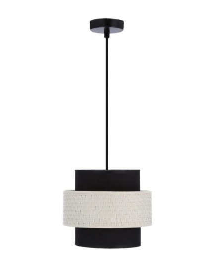 Benta 1 Visilica Crna Krem 1x40W E27 ( 15098 )