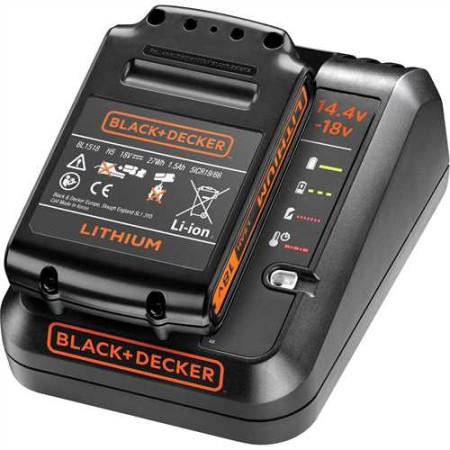 Black&Decker punjač brzi 14.4-18V i baterija 1.5Ah ( BDC1A15 )