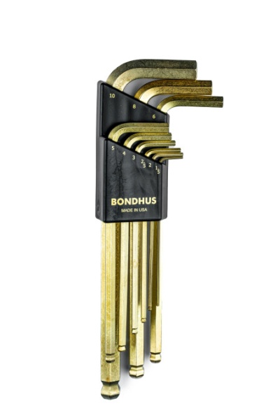 Bondhus 38099 GoldGuard HEX 1,5 - 10,0 Set dugih imbus ključeva 9 kom ( 38099 )