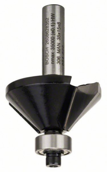 Bosch glodalo za skošavanje ivica 8 mm, B 11 mm, L 15 mm, G 56 mm, 45° ( 2608628352 )