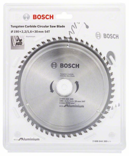 Bosch List kružne testere Eco for Aluminium Bosch 2608644389 ( 2608644389 )