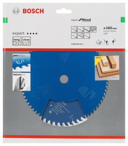Bosch list kružne testere expert za drvo 160 x 20 x 2,2 mm, 48 ( 2608644018 ) - Img 1