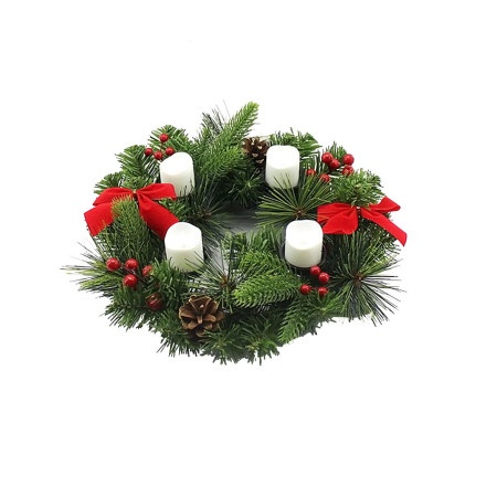 Božićni venac za vrata 31cm ( 41-119000 )