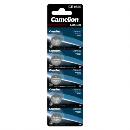 Camelion dugmaste baterije CR1620 ( CAM-CR1620/BP5 ) - Img 1