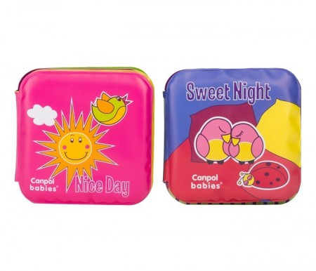 Canpol baby igracka mekana knjiga - day & night ( 74/014 )