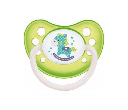 Canpol varalica orthodontic silicone 6-18 m - toys green ( 23/257_gre ) - Img 1
