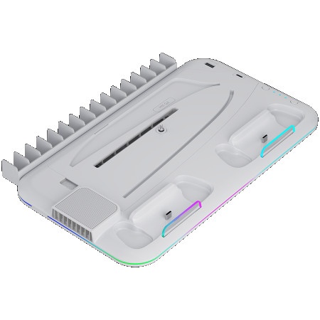 Canyon CS-51 RGB PS5 Slim/DE Charge White cooling stand ( CND-CSPS5W-1 )