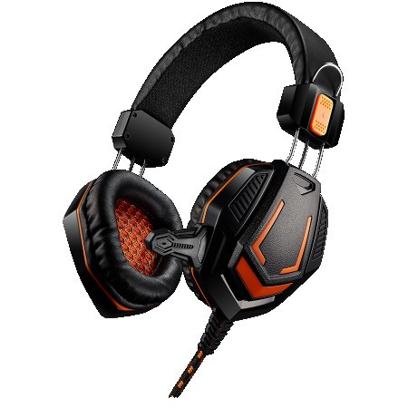 Canyon gaming headset 3.5mm jack with microphone and volume control, with 2in1 3.5mm adapter, cable 2M, Black, 0.36kg ( CND-SGHS3A )