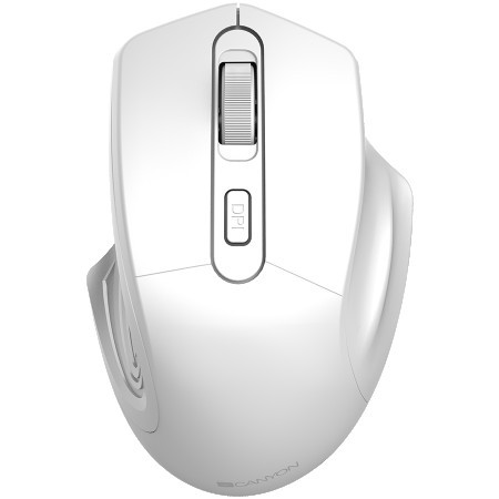 Canyon MW-15, 2.4GHz wireless optical mouse with 4 buttons Pearl white ( CNE-CMSW15PW )  - Img 1