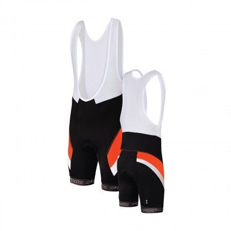 Capriolo odeća biciklističko odelo black/white/orange vel l ( 282800-WL ) - Img 1