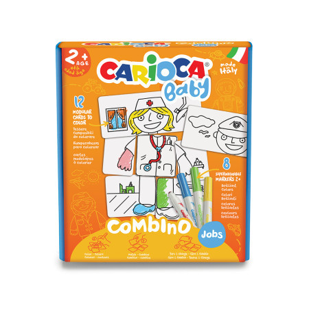 Carioca flomaster set combino jobs baby 1/8 42894 ( A108 ) - Img 1