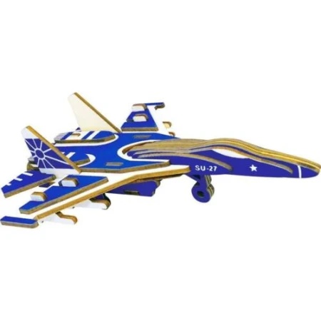 Čarolijashop 3d drvene puzzle - SUHOJ 27 ( 873)