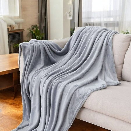 Ćebe Soft One 150x200cm Light Grey ( VLK000382-lightgrey )