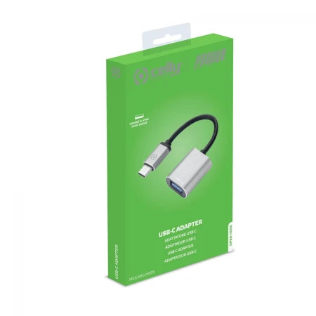 Celly pro hub USB-C adapter siva ( 77102 ) - Img 1