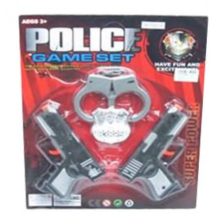 Century Youyi igračka policijski set pištolji i lisice ( 6200145 ) - Img 1