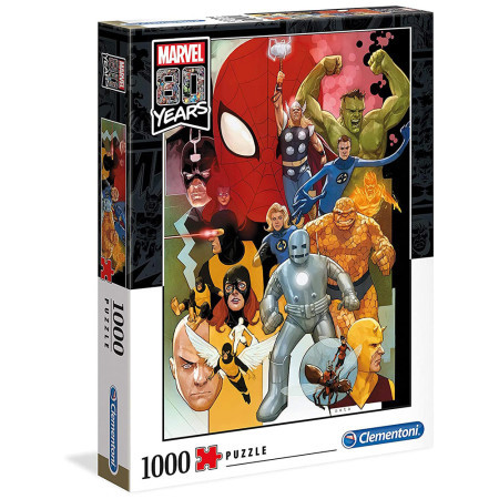 Clementoni puzzle 1000 delova marvel junaci ( 35537 )