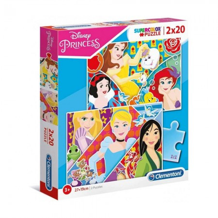Clementoni puzzle 2x20 princess 2020 ( CL24766 )