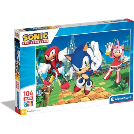 Clementoni puzzle maxi sonic 104 ( CL25764 ) -1