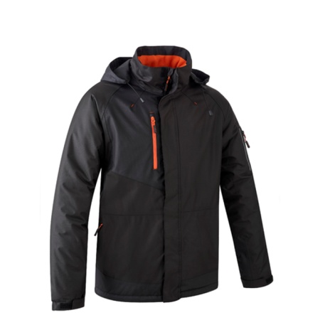 Coverguard ripstop parka yuzu crno - narandžasta veličina 0xl ( 5yuz3100xl )