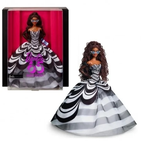 Cpa barbie 65 anniversary brown hair ( 181094 )