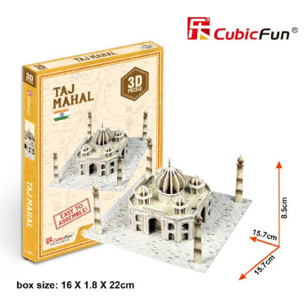 Cubicfun puzzle taj mahal s3009h ( CBF230098 ) - Img 1