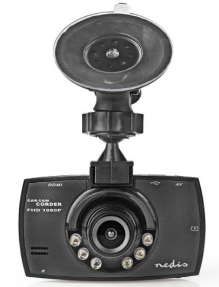 DCAM11BK Dash Cam, 1080p@30fps, 12.0 MPikel, 2,7&quot; LCD, Parking senzor, Detekcija pokreta, Crna - Img 1