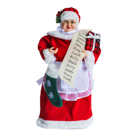 Deco Santa, Baba Mrazica, crvena, 45cm ( 740836 )