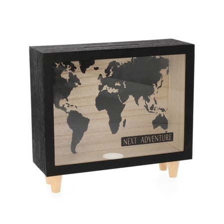 Dekordom kasica moneybox 21x7x19 cm - black - hml ( 041891 )