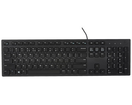 Dell KB216 multimedia USB US crna tastatura