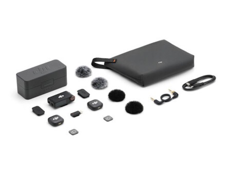 DJI Mic 3 (2 TX + 1 RX + Charging Case) Mikrofon ( CP.RN.00000480.01 )