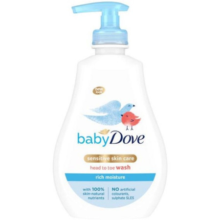 Dove baby kupka i šampon rich moisture 400ml ( A054493 ) - Img 1