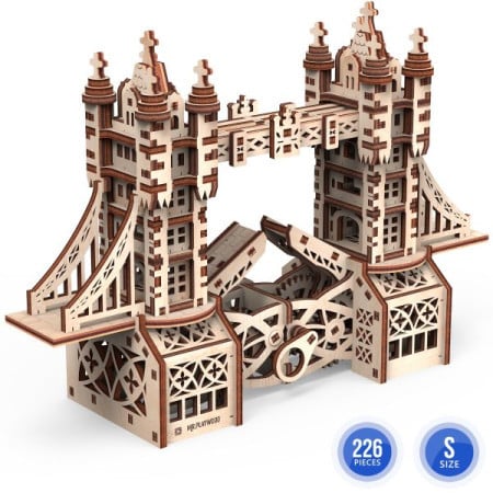 Drvena slagalica 3d tower bridge s 226 delova ( 86/10402 )