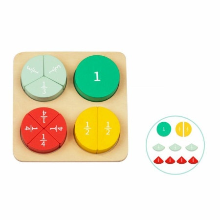 Drvene puzzle razlomci hp008 ( 107/51322 )
