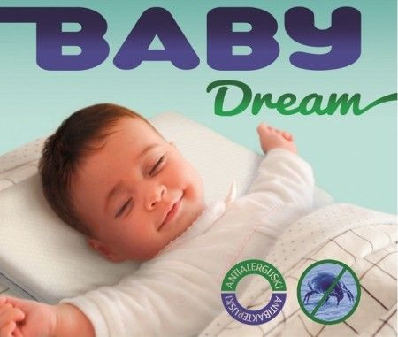DuŠekPlus jastuk &quot;Baby Dream&quot; 30x20x3cm ( 7050106 ) - Img 1