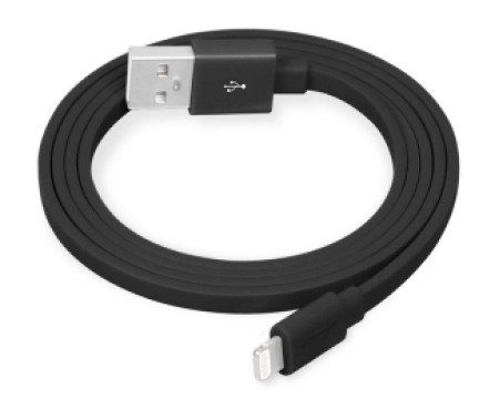E-Green kabl za iPhone 5,6,7 1m crni - Img 1