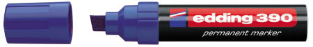 Edding marker permanent 390 4-12mm, deblji, kosi vrh plava ( 08M390E ) - Img 1