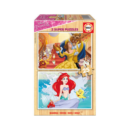 Educa slagalica disney princ. 2x25 delova/djelova ( A059932 ) - Img 1