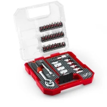 Einhell L-Case 37-del set alata I bitova, 1/4" 25mm bit, nas.ključ. I ručica ( 49109022 )