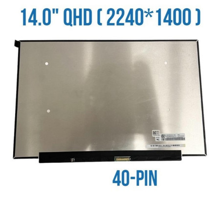 Ekran za laptop LED 14 slim 40pin QHD EDP kraci bez kacenja ( 110640 )