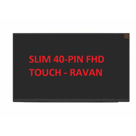 Ekran za laptop LED 15.6 slim 40pin full HD touch ravan ( 109421 ) - Img 1