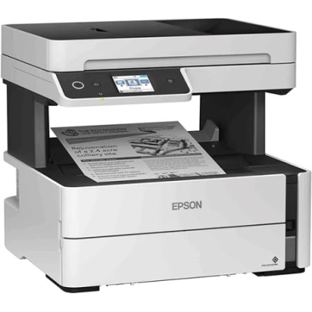 Epson M3180 EcoTank 4in1 print-scan-copy-fax, Mono, A4, 1200X2400, Wi-Fi, LAN, ADF, LCD, Duplex ( C11CG93403 )